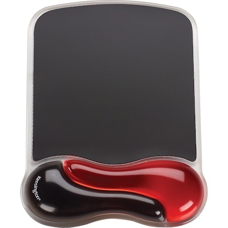 Kensington WRISTREST, MSEPAD, GEL, RD/BK KMW62402